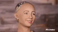 Sophia the robot facial expressions