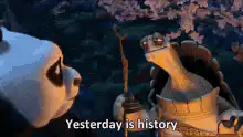 Master Oogway wisdom present gift
