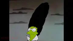 Marge turns into a bat