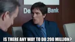Christian Bale Deutsche Bank 200 Million