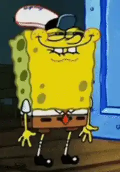 SpongeBob Smug Smirk