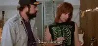 Dewey Cox skeleton shirt