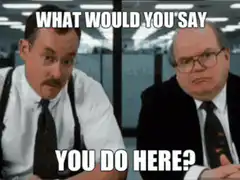 What Would You Say You Do Here
