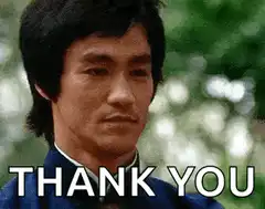 Bruce Lee Thank You
