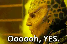 Klingon says Ooooh YES