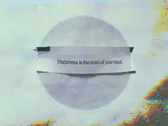 Happiness is the music of your soul
