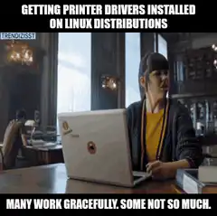 Woman throws laptop in frustration