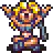 Pixel Art Character Celebrating
