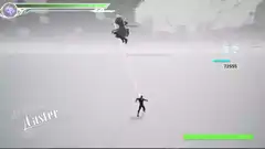 Saber Alter and Artoria fighting in Fate/Extra
