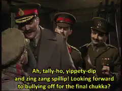 Tally Ho Yippety Dip Zing Zang Spillip