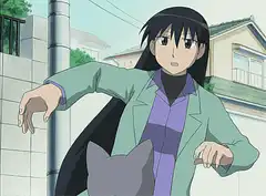 Nagato Yuki cat scratch reaction