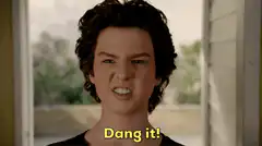 Dustin from Stranger Things says Dang it
