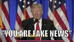 Donald Trump You Are Fake News