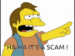 It's a Scam Simpsons