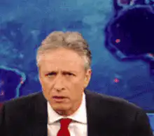 Jon Stewart confused face