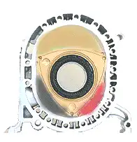 Mechanical Eye with Red Lens