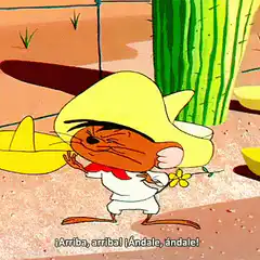 Jerry Mouse Dancing in Sombrero