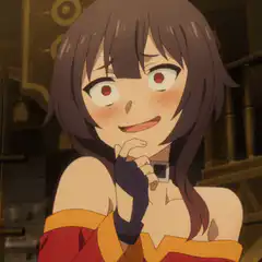 anime girl blushing excited