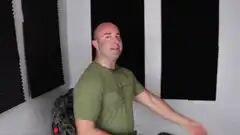Man slaps himself in the face
