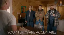 Your Terms Are Acceptable