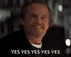 Jack Nicholson Yes Yes Yes Yes Yes