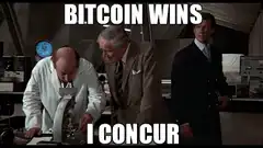 I Concur Bitcoin Wins