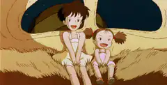 Mei and Mei's sister laughing