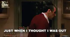 Tony Soprano Just When I Thought I Was Out