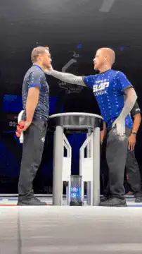 Slap League competitor knocked out