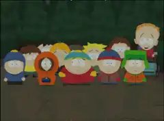 South Park kids watch nuclear explosion