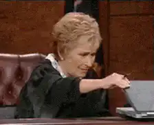 Judge slams laptop shut