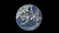 Moon passes in front of Earth