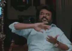 Man clapping hands excitedly