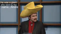 Ron Swanson giant named Andre