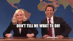 Don't Tell Me What To Do News Anchor