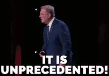 Al Gore It Is Unprecedented