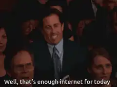 Jerry Seinfeld internet break