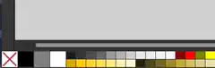 Right-click color palette menu