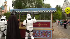 Darth Vader and Stormtroopers at Disneyland