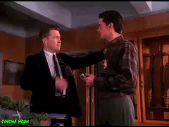 Agent Cooper gives a thumbs up