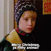 Merry Christmas ya filthy animal