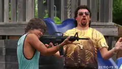 Dude Where's My Car Dude Holding Gun
