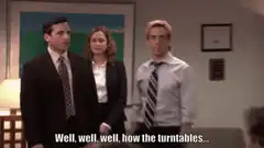 Michael, Pam, and Ryan turntables