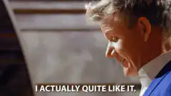 Gordon Ramsay I Actually Quite Like It