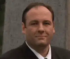 James Gandolfini smirking