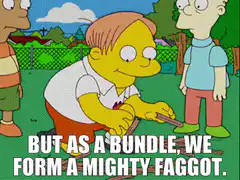 Ralph Wiggum forms a bundle