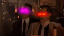 Men in Black laser eyes