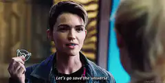 Let's go save the universe