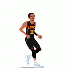 Trae Young freezing and thawing