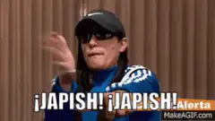 Woman shouting Japish